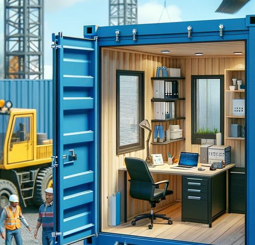 office-container-on-building-site